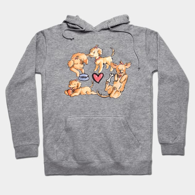 Puppies! Hoodie by srw110